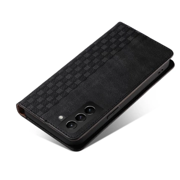 Magnet Strap Case Case pro Samsung Galaxy S22 (S22 Plus) Pouch Wallet Mini Lanyard Pendant Black