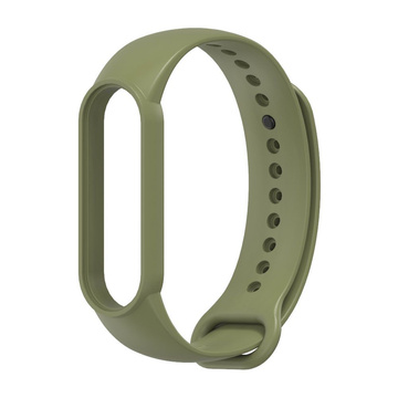 Sportovní pásek IconBand pro Xiaomi Mi Smart Band 5/6/6 NFC / 7 Military Green