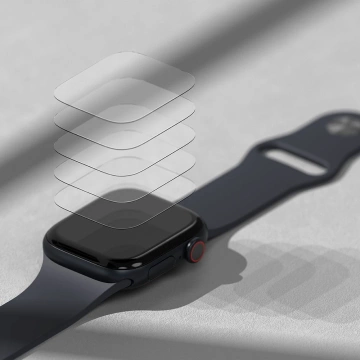 3x Захисні фольги для Apple Watch 10 42 мм Кільця Dual Easy 3-pack Clear