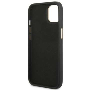 Etui Guess GUHCP14MHG4SHK do Apple iPhone 14 Plus 6,7" czarny/black hard case 4G Vintage Gold Logo