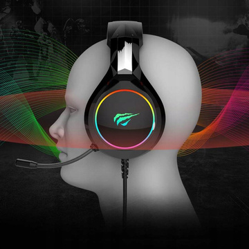 Havit GAMENOTE H2232D RGB USB 3,5 mm Gaming-Kopfhörer