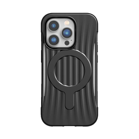 Raptic Clutch Built Case for iPhone 14 Pro Max with MagSafe back cover black