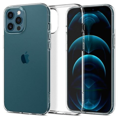 Etui Spigen Liquid Crystal для Apple iPhone 12/ 12 Pro 6.1 Crystal Clear