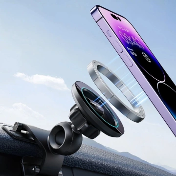 Магнітне кріплення для приладової панелі Joyroom JR-ZS366 з обертанням на 360° – чорне