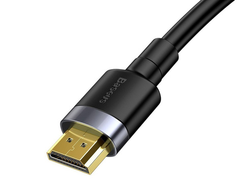 Кабель Baseus Cafule FULL HD 4K 60Hz 3D HDMI-HDMI 2.0 5м чорно-сірий