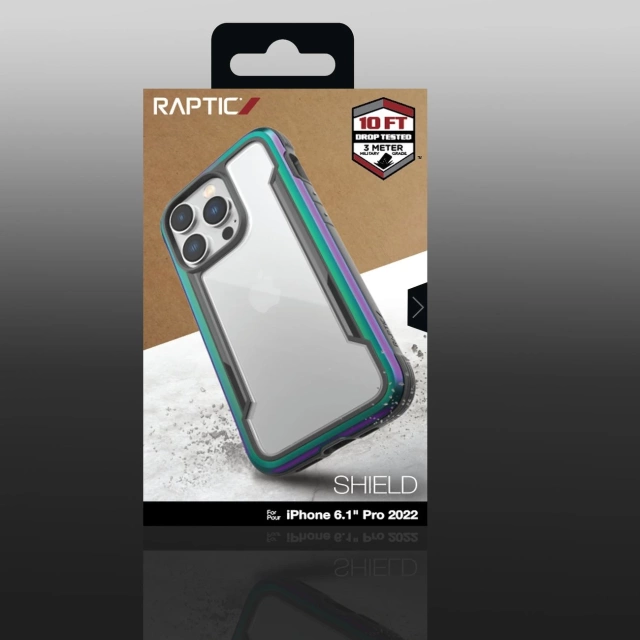 Броньований опаловий чохол Raptic Shield Case iPhone 14 Pro