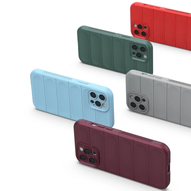 Obal Magic Shield Case pre iPhone 12 Pro Max flexibilný pancierový tmavomodrý kryt