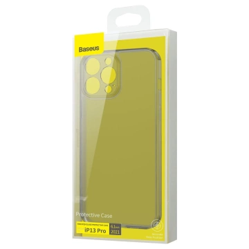 Чохол-накладка Baseus матове скло для iphone 13 pro hard cover with gel frame black (arws000401)