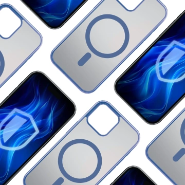 Чохол для Apple iPhone 15 3mk Frosty MagCase Blue