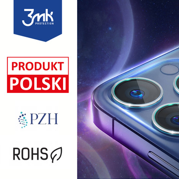 3mk Lens Protection Pro Ochranné sklo na objektiv telefonu pro Apple iPhone 13 Pro / 13 Pro Max Alphine Green