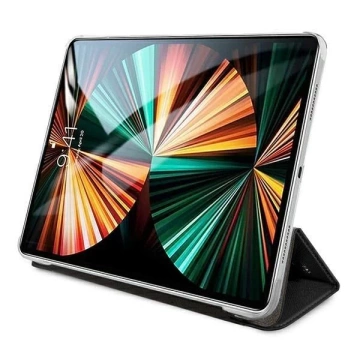 Karl Lagerfeld KLFC12OKMK iPad 12,9" Pro 2021 obal knihy čierny/čierny Saffiano Karl Iconic