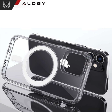 MagSafe Alogy Ultra Slim Mag Case для iPhone 12 / Pro Qi Chargers Прозорий
