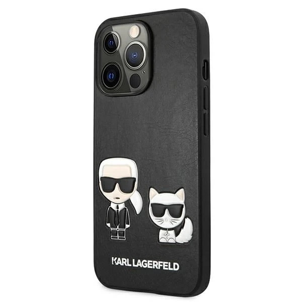 Etui Karl Lagerfeld KLHCP13XPCUSKCBK do iPhone 13 Pro Max 6,7" hardcase Ikonik Karl