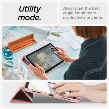 Etui Spigen Urban Fit pro Apple iPad Air 10.9 4. 5. 2020-2022 / 11. 6. 2024 Rose Gold
