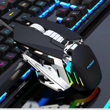 Wired Mechanical Gaming Mouse Forev FV-507 with LED Backlight