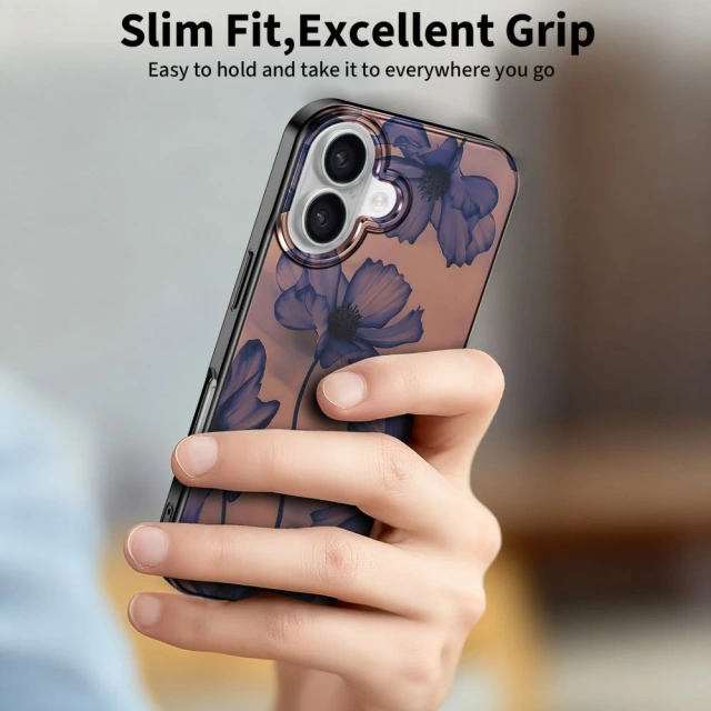 Etui Ochronne do iPhone 16 Tech-Protect Lamano MagSafe Velvet Night