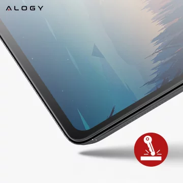 Matowe Szkło hartowane do Apple iPad Air 6 11" 2024 Alogy Matte Paper-Like Screen Protector z zestawem montażowym