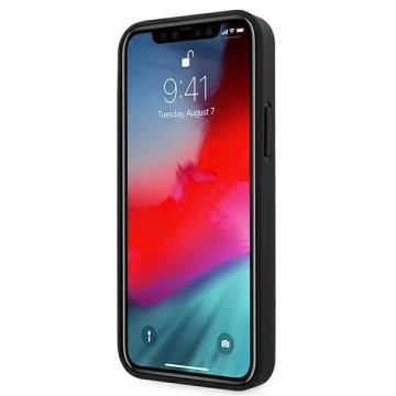 Чохол для телефону BMW BMHCP12SRCDPK для Apple iPhone 12 Mini 5.4" black/black hardcase Leather Deboss