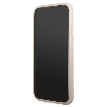 Etui Guess GUHCN61G4GFPI для iPhone 11 6,1" жорсткий чохол 4G Metal Gold Logo