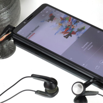 Słuchawki douszne Sony Ericsson Sony MH-410C przewodowe mini jack 3.5mm mikrofon czarne
