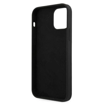 Guess GUHCP12SLSVSBW iPhone 12 mini 5.4" чорно-білий / чорно-білий жорсткий чохол Silicone Vintage