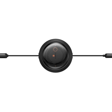 Baseus Free2Draw CB000084 zatahovací USB-C - Lightning / USB-C / micro USB kabel 100W 1,1m - černý