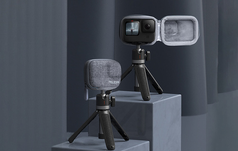 Puzdro / Ochranné telezínové vrecko pre GoPro Hero 9 / Hero 10 (GP-CPB-902)