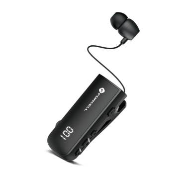 Bezdrôtové Bluetooth 5.3 slúchadlá Forcell F-Audio Drive EarBud čierne