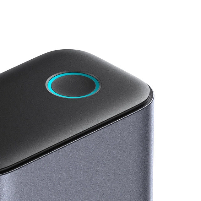 Багатопортовий зарядний пристрій Joyroom 65 Вт GaN, 4x USB-C, 2x USB-A, темно-сірий