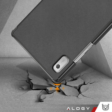 Puzdro na tablet Lenovo Tab M9 2023 9" TB310XU TB310FU Alogy Book Cover Case ochranný kryt Sivé sklo