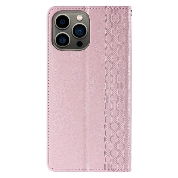 Magnet Strap Case Case pre iPhone 13 Pro Max Pouch Wallet Mini Lanyard Pendant Pink