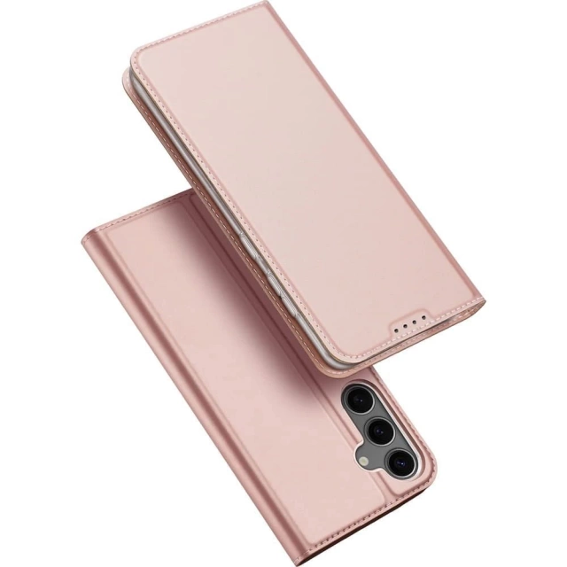 Etui Kabura do Samsung Galaxy S25 Plus Dux Ducis Skin Pro Różowa