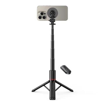 Selfie Stick L06S Magsafe Bluetooth statyw Stativ Black