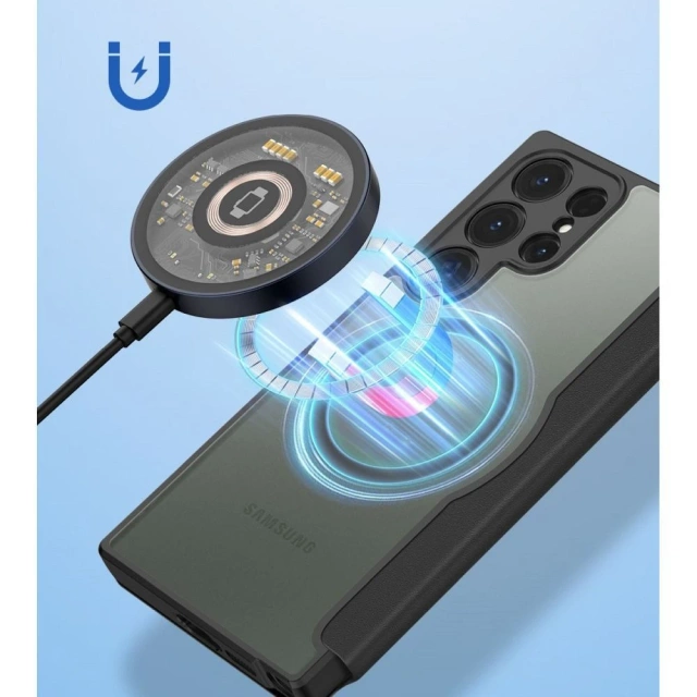 DUX DUCIS Skin Pro case - фліп чохол для Samsung Galaxy S24 Plus чорний