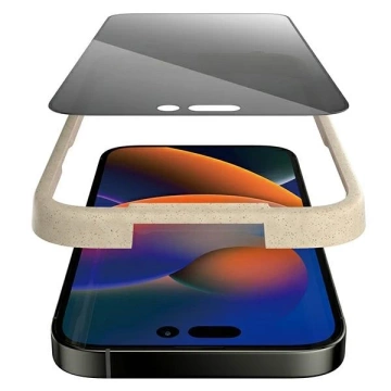 Szkło PanzerGlass Ultra-Wide Fit do iPhone 14 Pro Max 6,7" Privacy Screen Protection Antibacterial Easy Aligner Included P2786