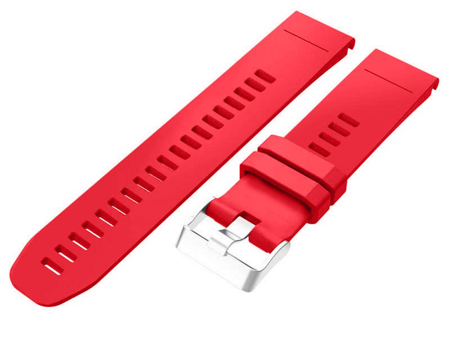 Карбоновий ремінець Alogy для Garmin Fenix 5/5 Plus / 6/6 Pro Raspberry