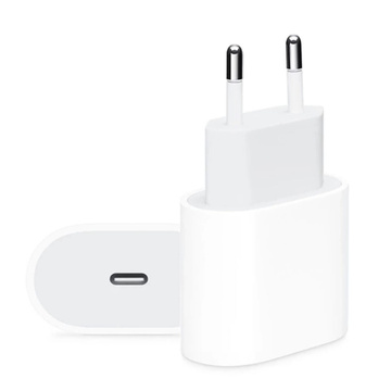 Alogy Nástěnná nabíječka Rychlá USB-C PD 20W Lightning kabel 1m Bílé pouzdro