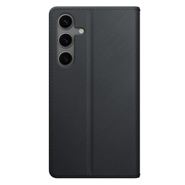 3mk Wallet Case Handyhülle für Samsung Galaxy S24 mit Magnetverschluss Schwarz