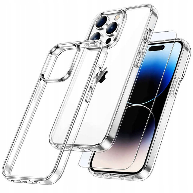 Захисний чохол Alogy Hybrid Case для Apple iPhone 14 Pro Clear Glass