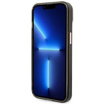 Etui Guess GUHMP14MHTCMK pro Apple iPhone 14 Plus 6,7" černý/černý pevný obal Gold Outline Translucent MagSafe