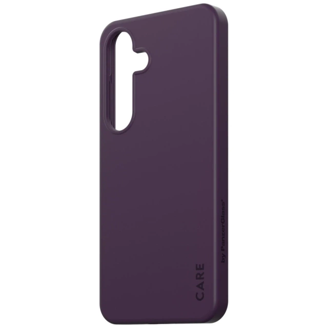 Etui CARE do Samsung Galaxy S25 by PanzerGlass Fashion Plum Purple