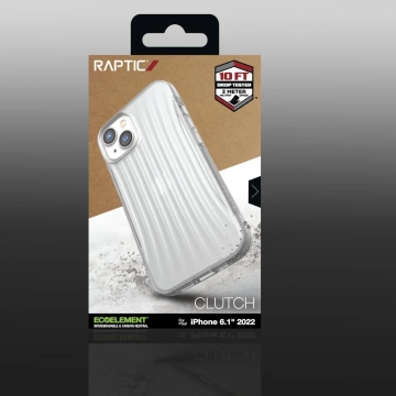 Raptic Clutch Case for iPhone 14 transparent back cover
