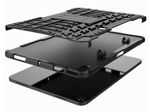 Pancierové puzdro Alogy Pencil pre Apple iPad Air 4 2020/5 2022 čierne