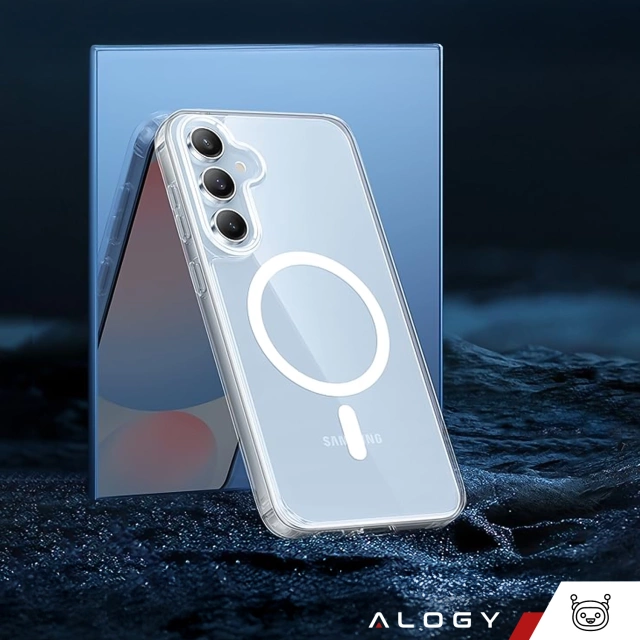 Puzdro pre Apple iPhone 16 Pro Max Alogy Anti-Shock Hybrid Case pre MagSafe Transparent