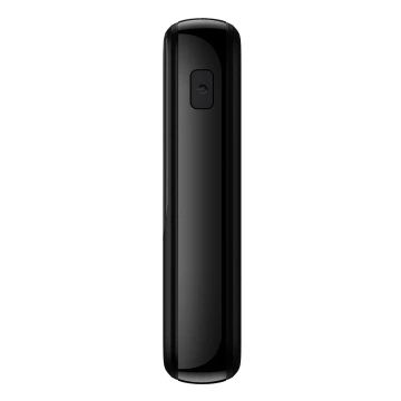 Powerbanka s rychlým nabíjením Baseus Qpow Digital Display 10000mAh 22,5W QC/PD/SCP/FCP s vestavěným USB-C kabelem černá