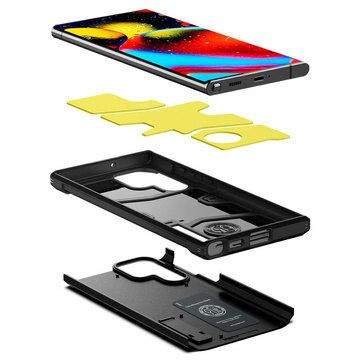 Накладка Spigen Tough Armor для Samsung Galaxy S22 Ultra Black