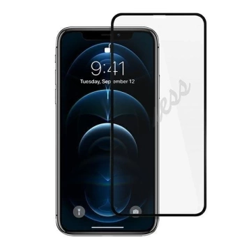 Guess Tempered Glass GUSPP12LSLTR iPhone 12 Pro Max 6.7 "Vintage Magic Logo