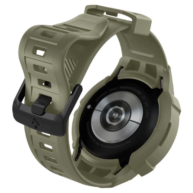 Pasek Spigen Rugged Armor "Pro" für Galaxy 5 Pro (45 mm) Vintage Khaki