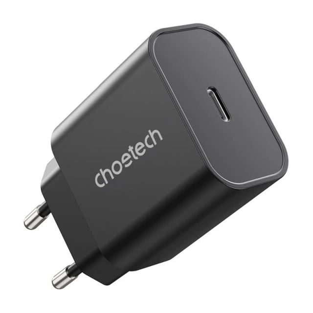 Choetech Q5004-BK-V2 USB-C PD Ladegerät 20W Schwarz