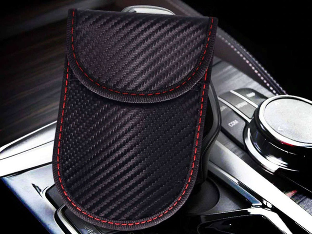 Протиугінний чохол х2 для ключів Кришка Alogy блокує сигнал 14х9.5см